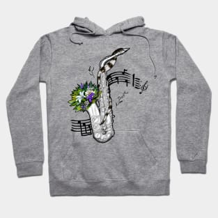 Jazz, Flora and Snake Hoodie